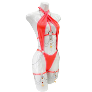 Citrus Crush Cutout Bodysuit