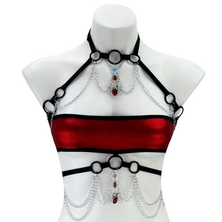 Crimson Kiss Mini Bandeau Top
