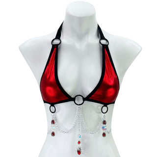 Crimson Kiss Mini Triangle Top