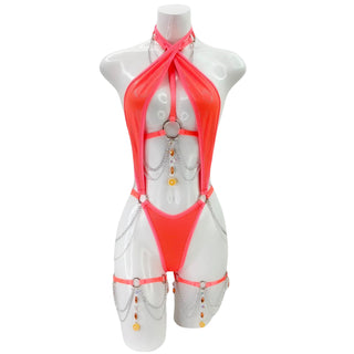 Citrus Crush Cutout Bodysuit