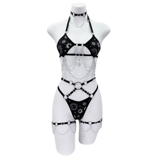 Black Celestial Ring Bottoms