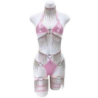 Baby Pink Cut Out Bottoms