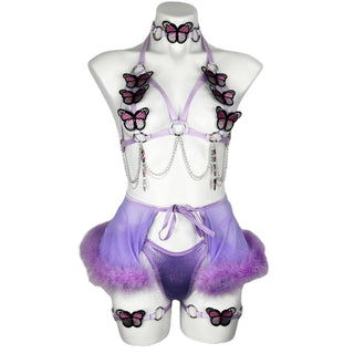 Butterfly Leg Garters